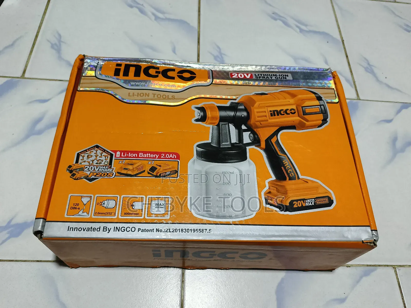 20V Cordless Spray Gun