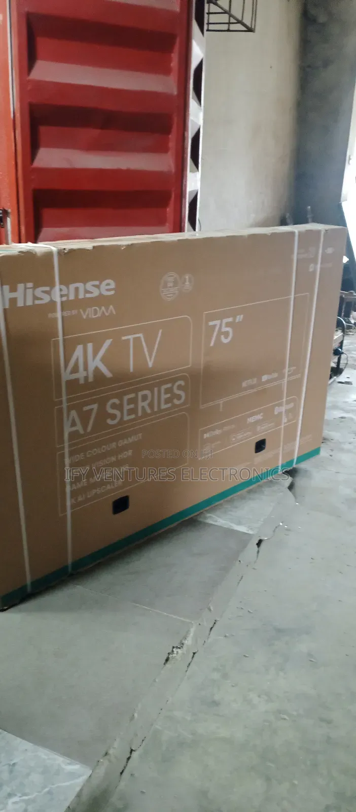75" Hisense Smart TV, Powered by Vidaa