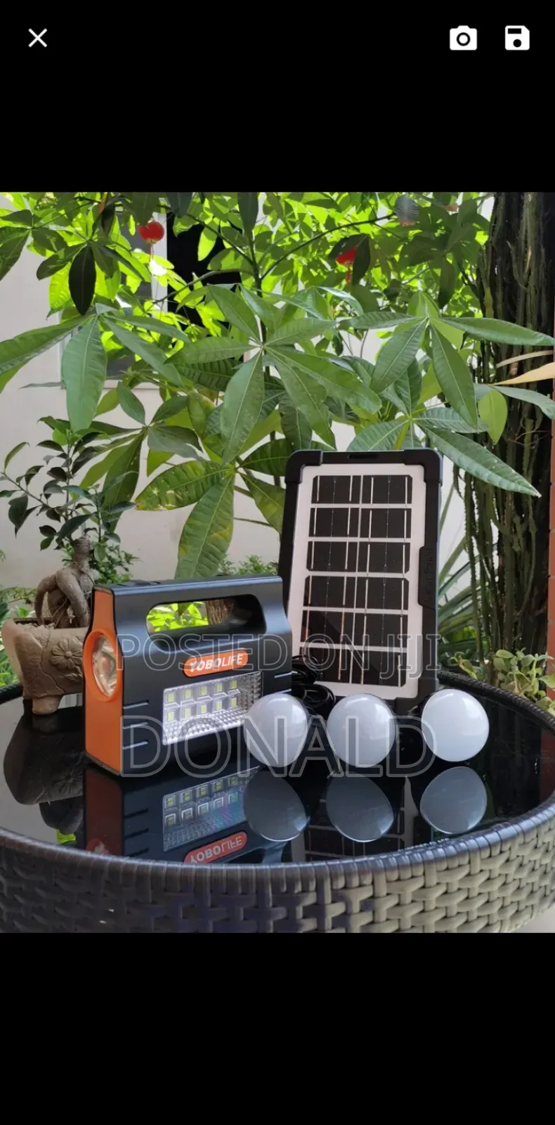 YOBOLIFE Solar Digital Kit (LM3605)