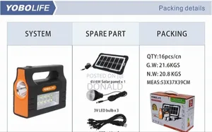 YOBOLIFE Solar Digital Kit (LM3605)