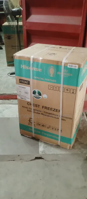 95 Liters Hisense Fast Cooling Chest Freezer, Silver Color