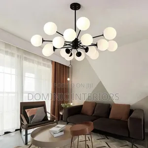 Modern Glass Chandelier