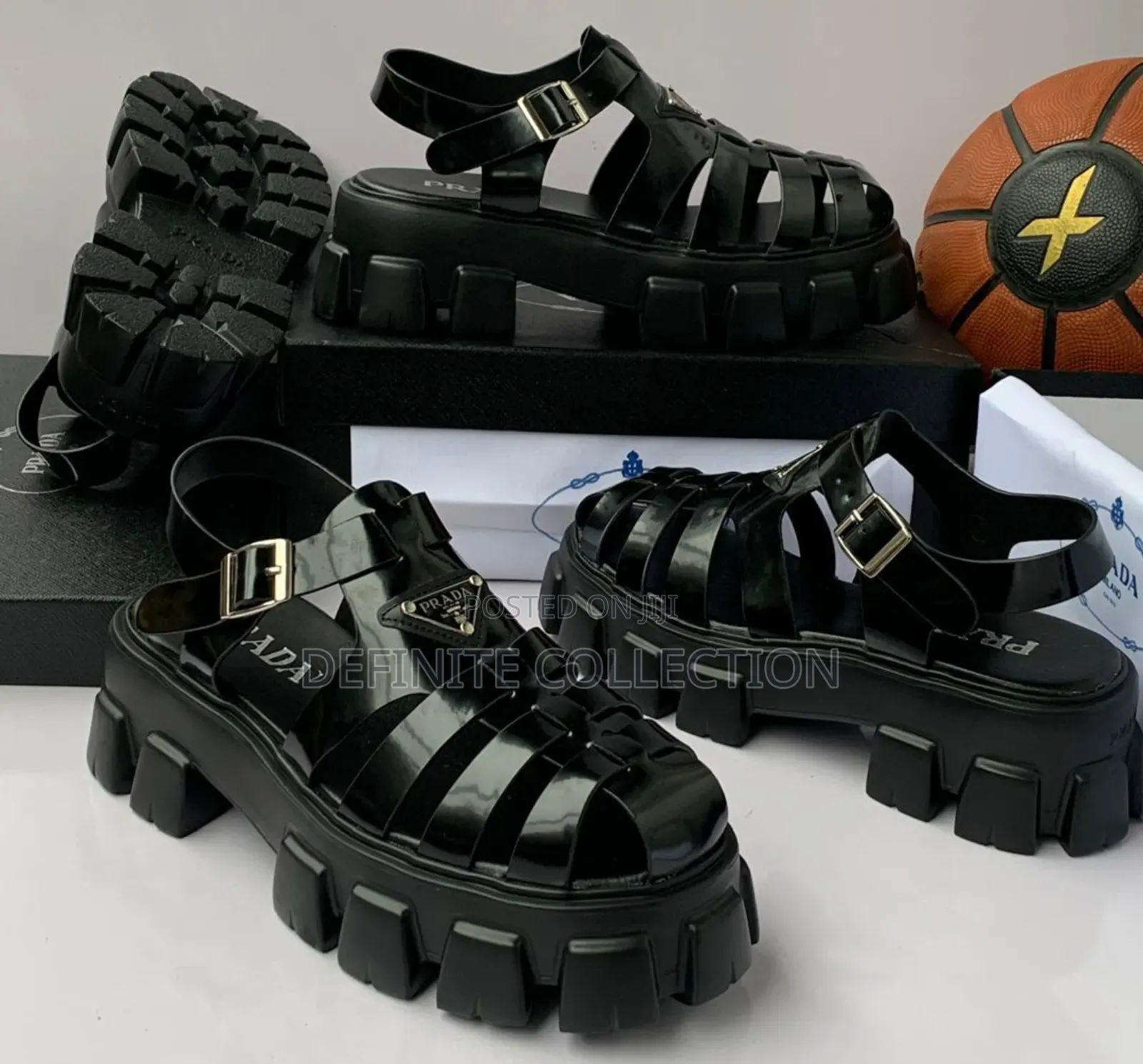 Prada High Quality Luxury Sandals