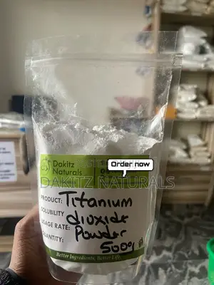 Titanium Dioxide (Tio2) Powder 500g Cosmetic Grade