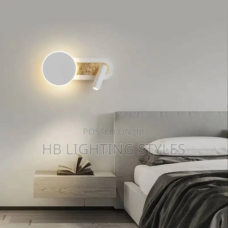 Black/ White Wall Lights for Bedside