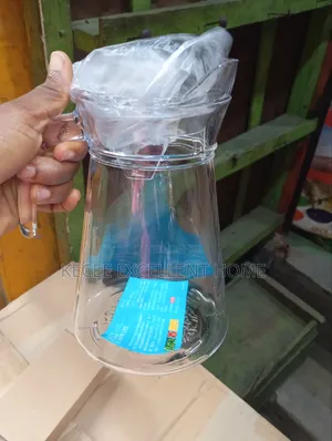 Glass Jug With 4 Glass Cup