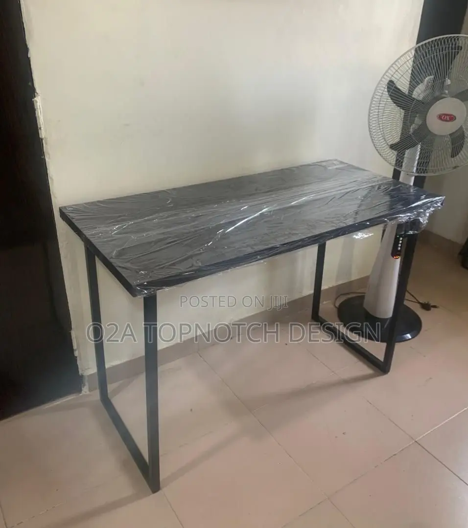 Desk Home Office Table With Metal Legs.