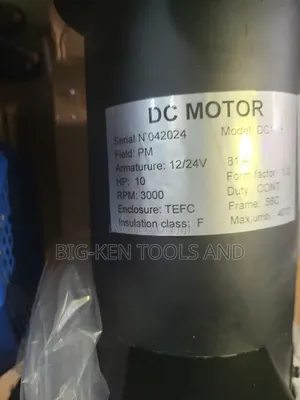 10hp 12v/24v Dc Motor