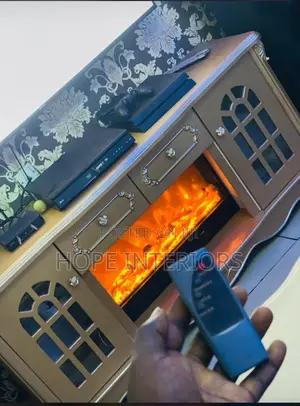 Gold Fire Stand