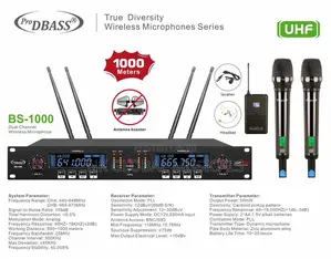 Dbass Bs1000 True Diversity Wireless Microphone