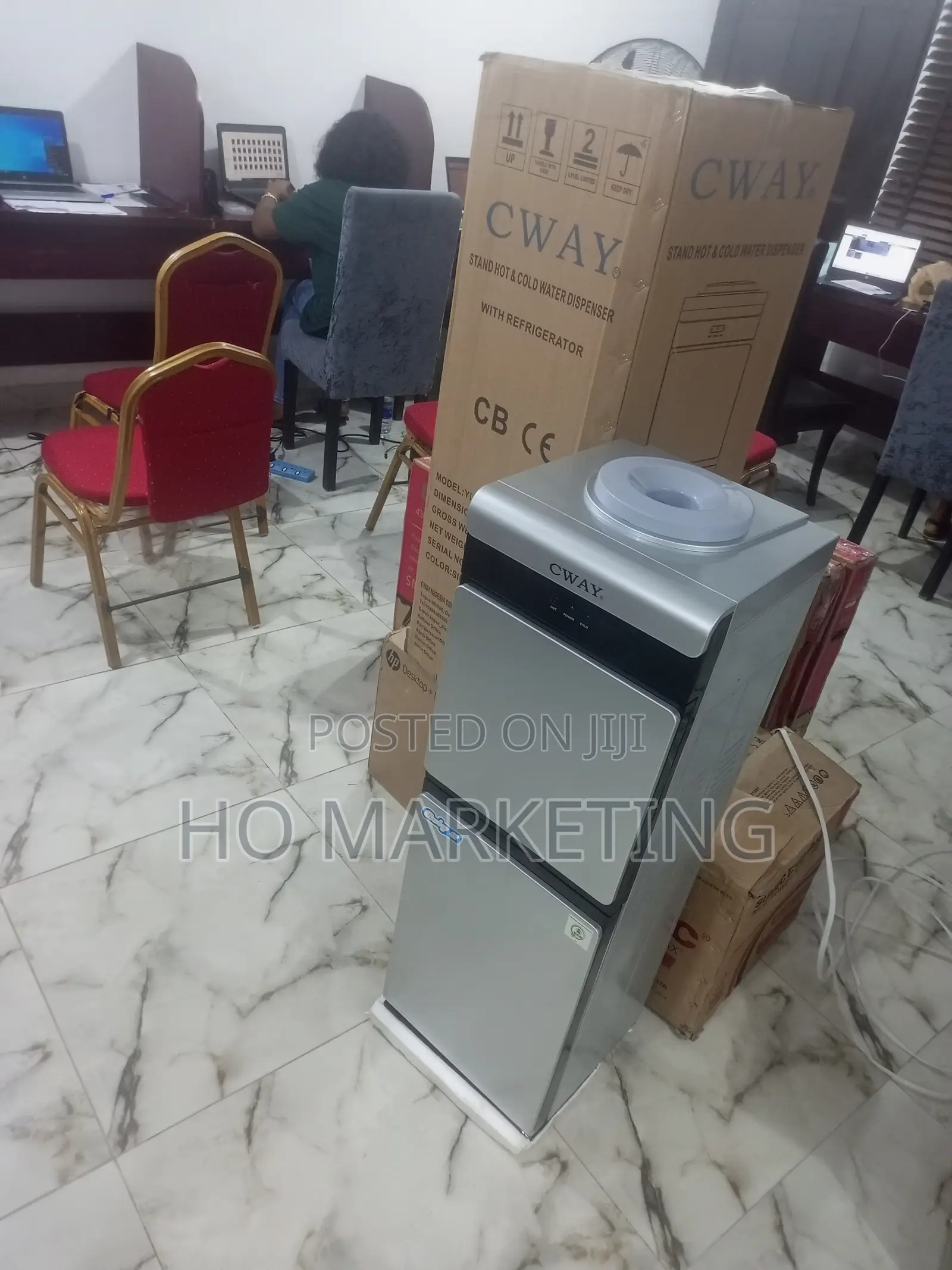 Latest Cway Stand Hot Cold Water Dispenser~Refrigerator.
