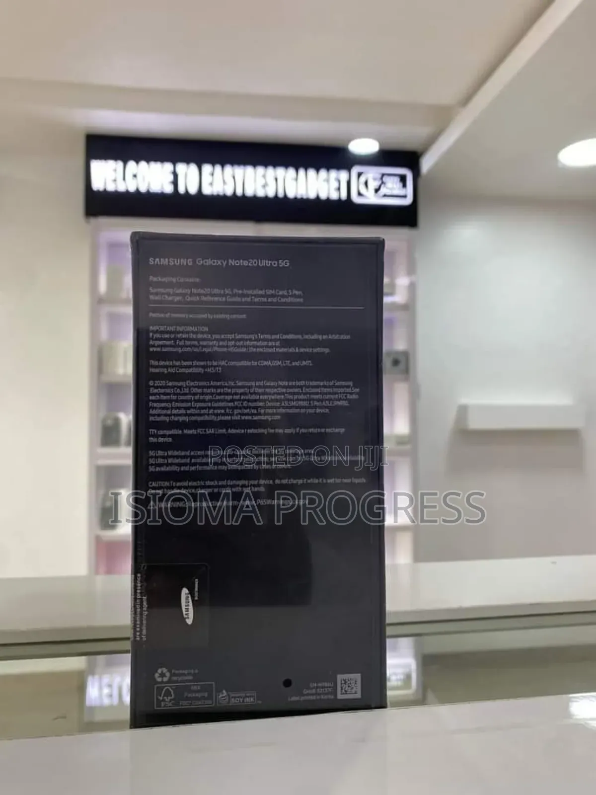 New Samsung Galaxy Note 20 Ultra 256 GB Gold