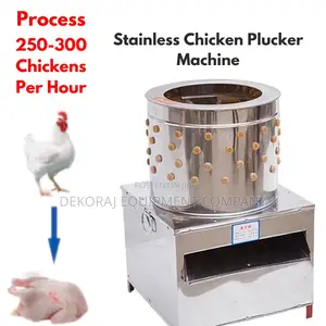 250 Chicken/Hr Top-Rated Chicken Plucker Machine by Farmers