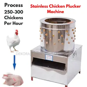 Innovative 300 Per Hour Chicken Plucker Machine Technology