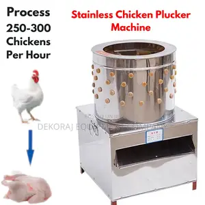 Portable Chicken Plucker Machine for Mobile Operations