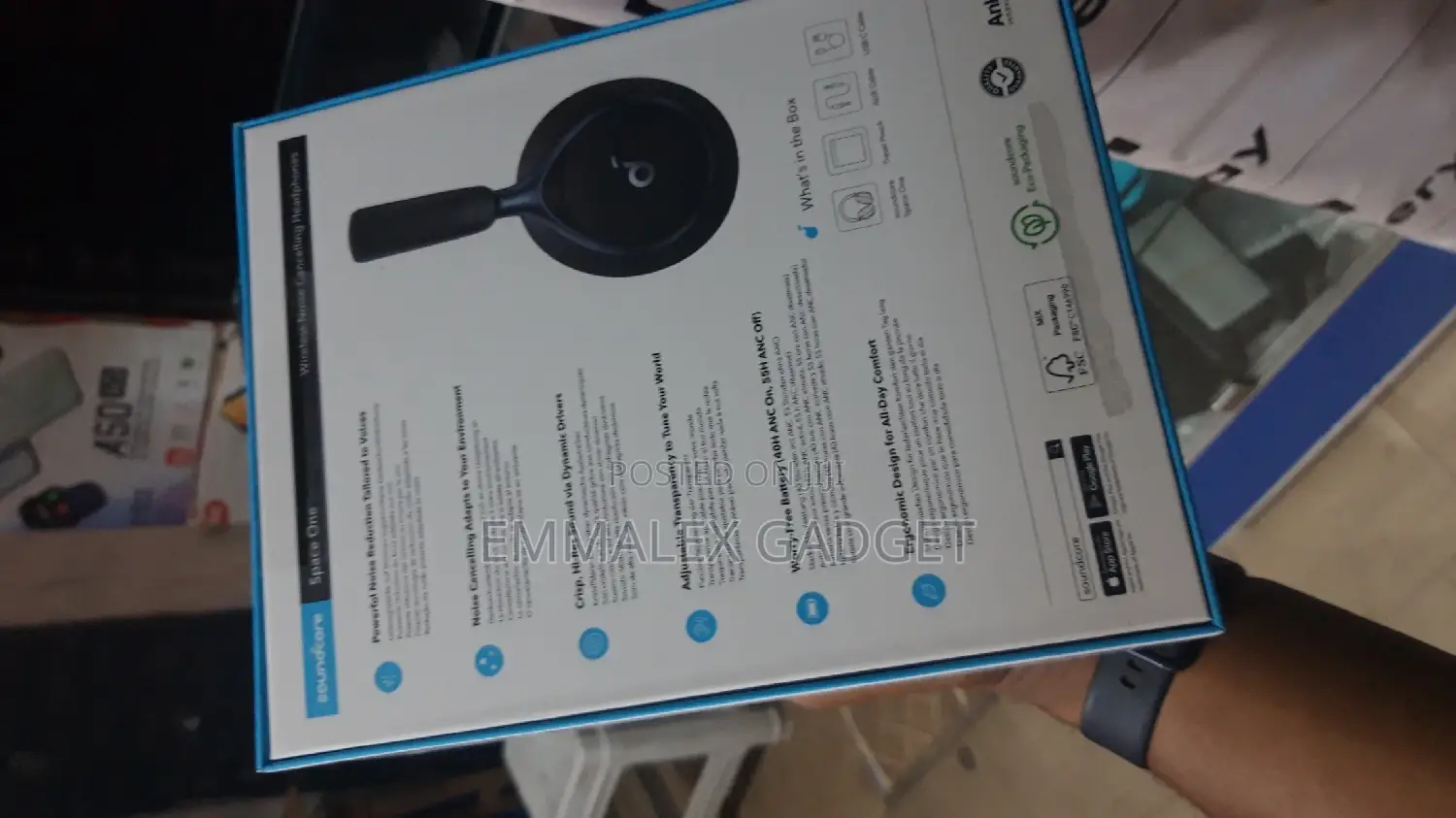 Anker Soundcore Space One Headset - Jet Black