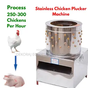 Advanced 300/Hr Chicken Plucker Machine for High Productivit