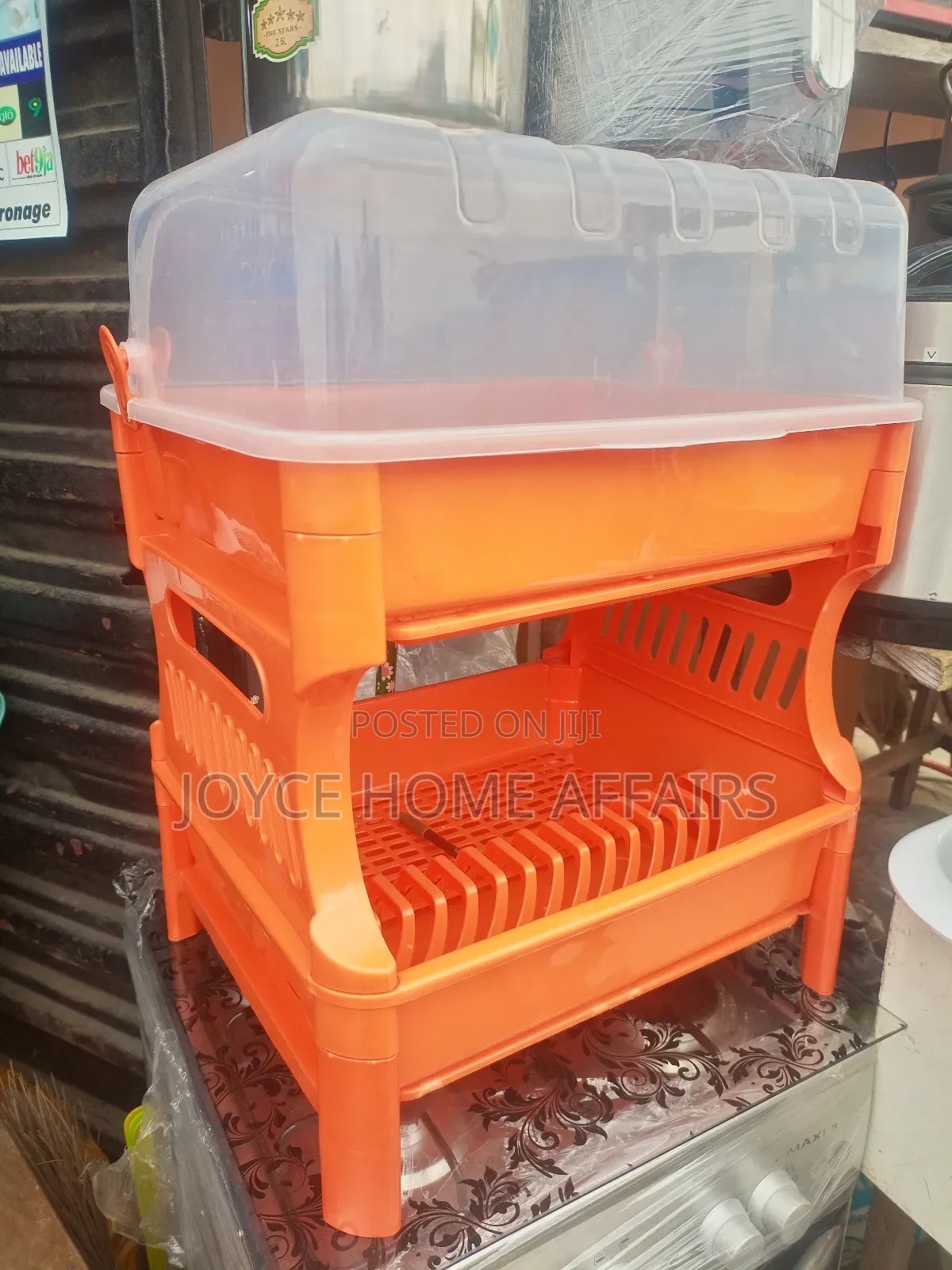 Dish Rack With Cover Two Layers Imported