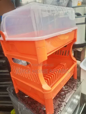 Dish Rack With Cover Two Layers Imported