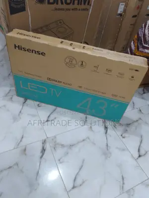 Hisense 43" A5series TV With One Yeat Warranty