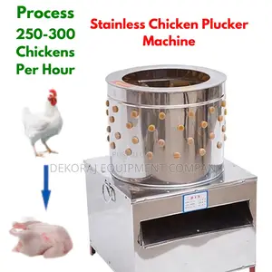Versatile 250-300/Hr Chicken Plucker Machine for All Poultry