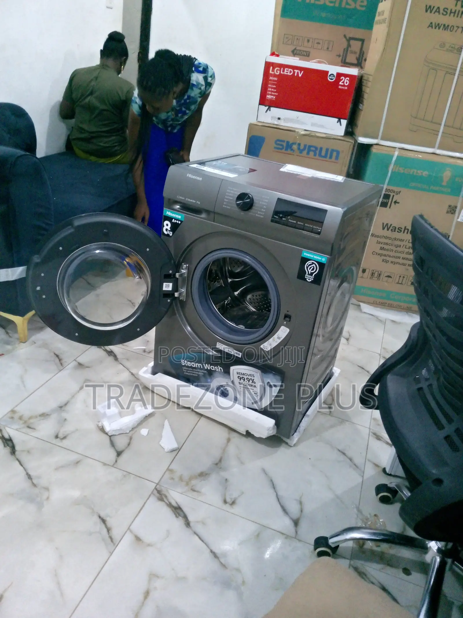 Dependable Hisense Frond Load Washer 8kg