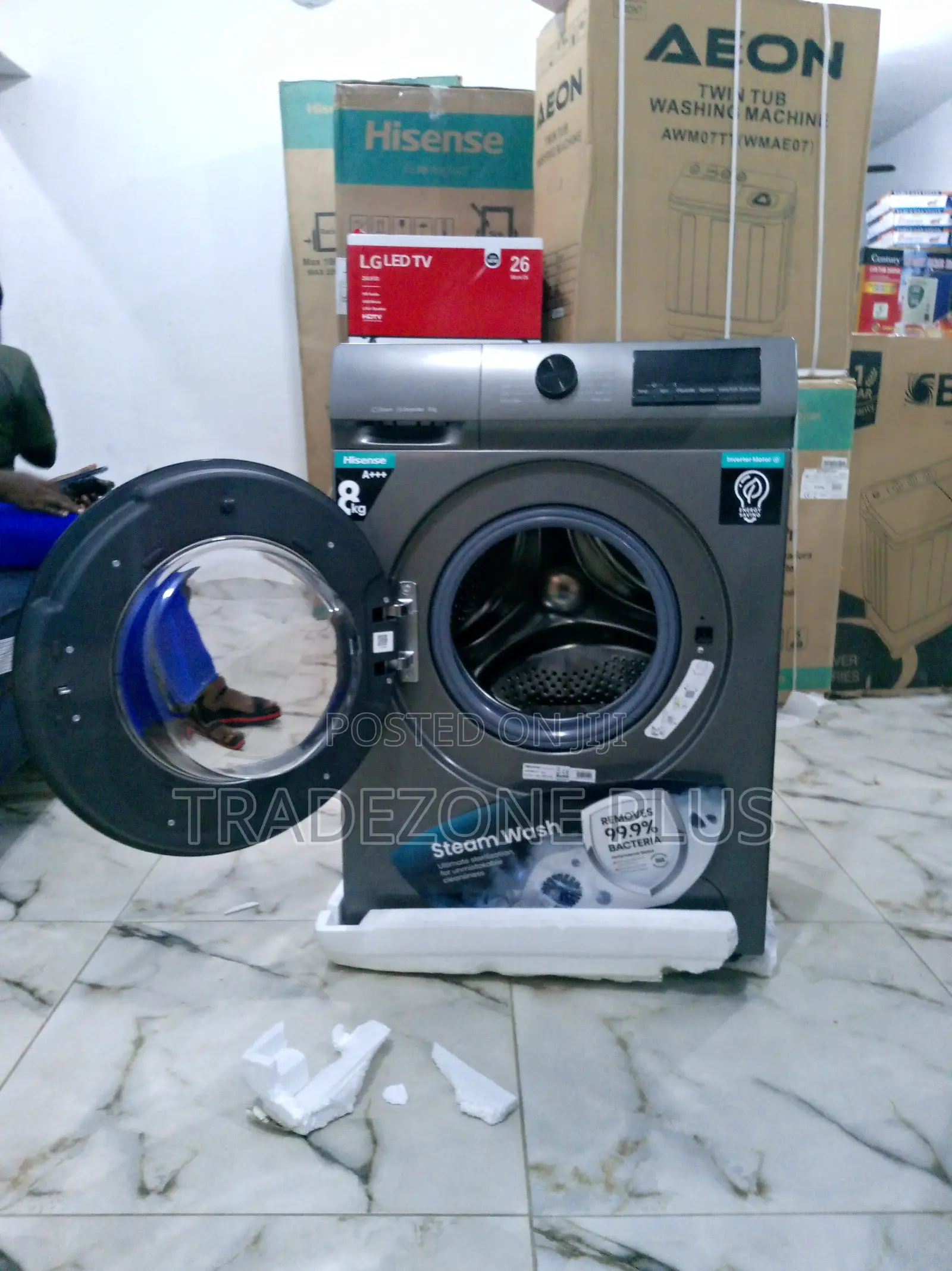 Dependable Hisense Front Load 8kg Washer
