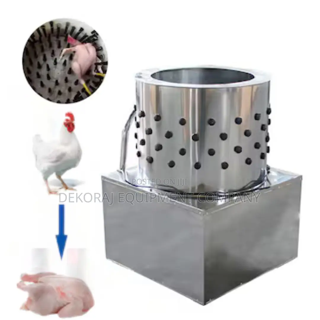 Energy-Saving 250-300 Per Hour Chicken Plucker Machine