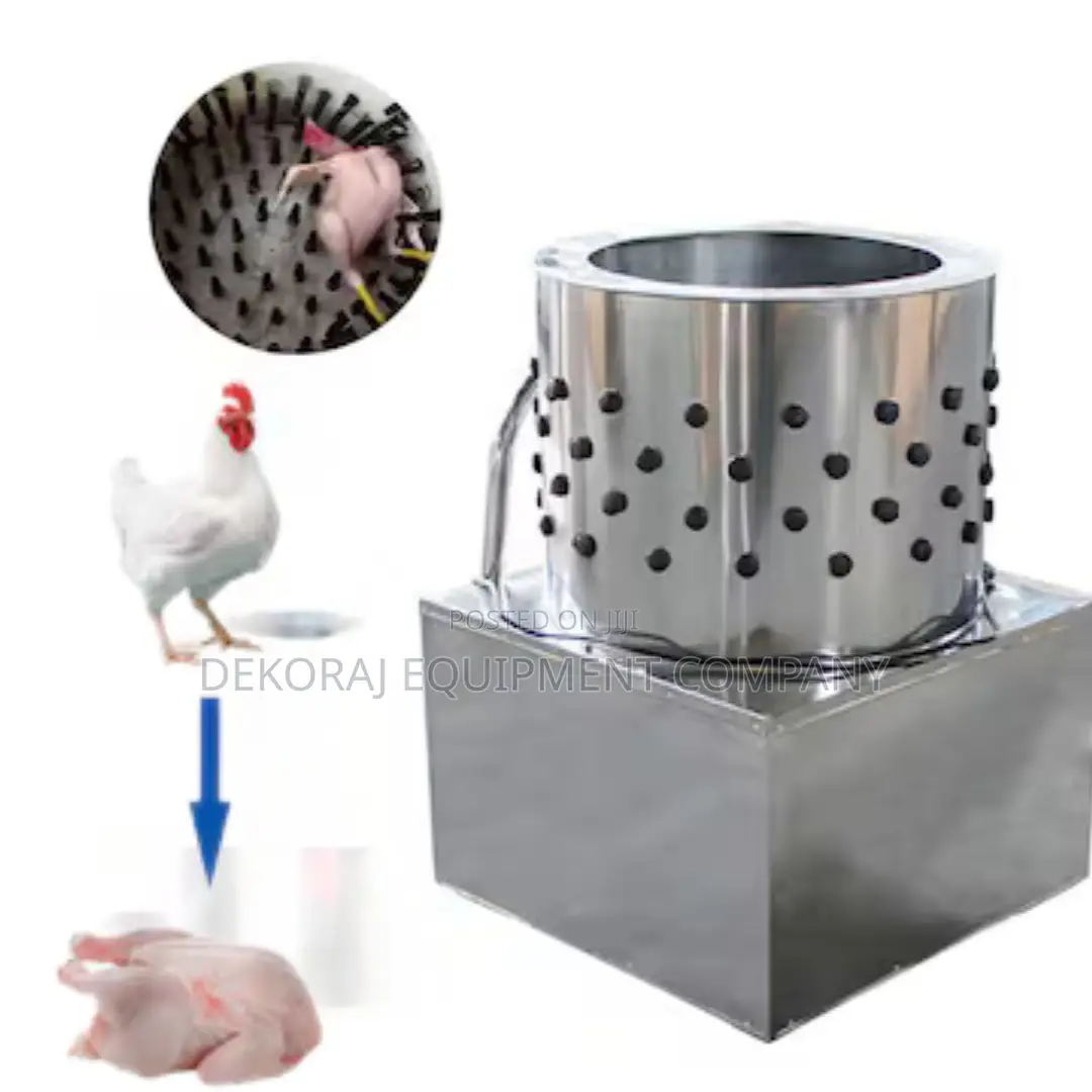 Efficient Chicken Defeathering Machine for Quick Processing