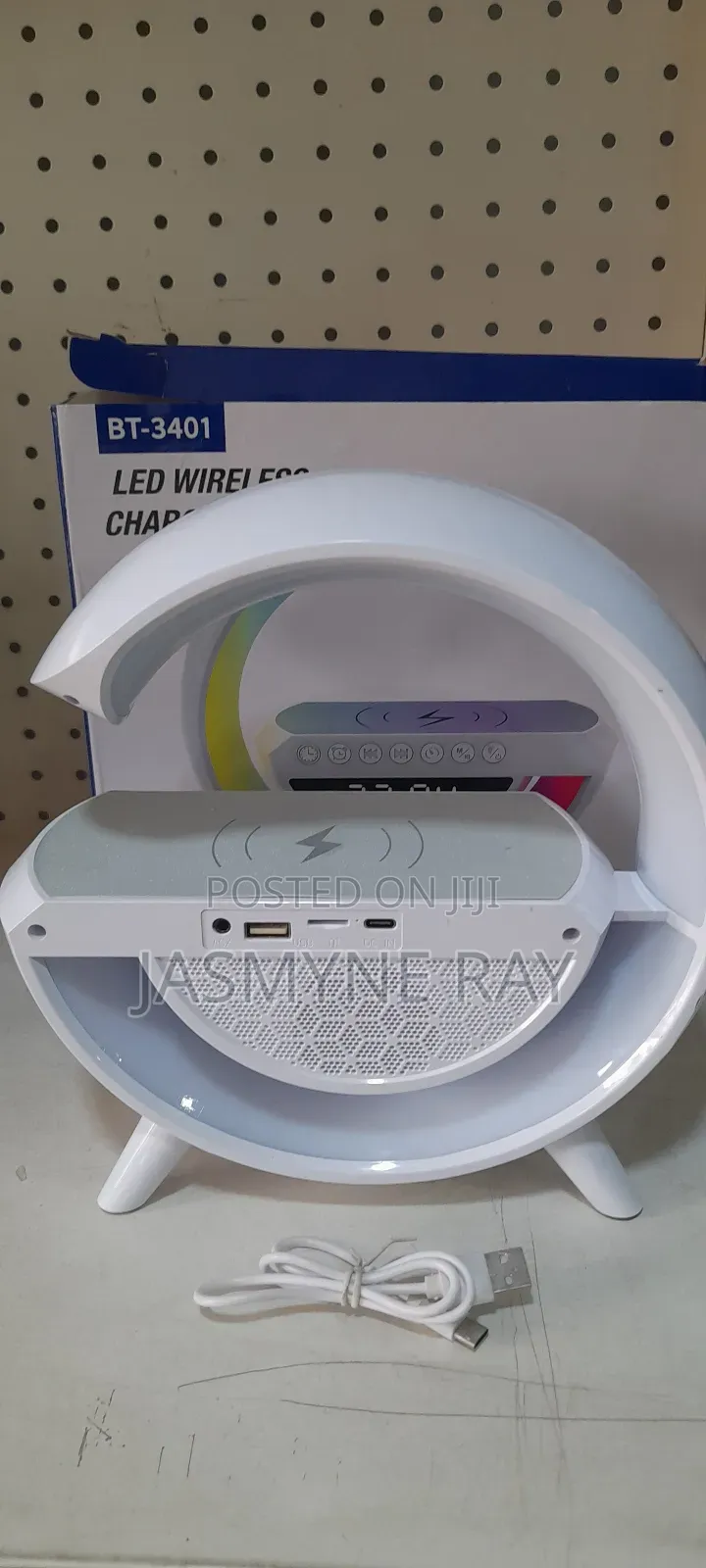 Led Wireless Charging Speaker