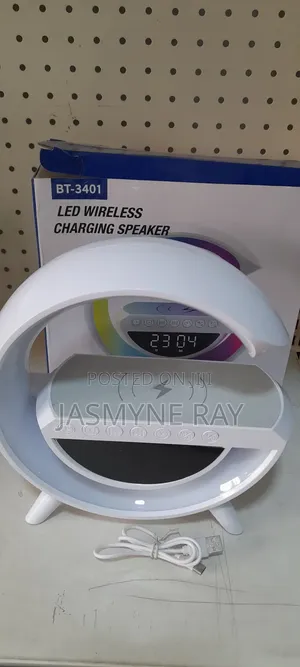Led Wireless Charging Speaker