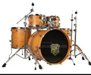 SJC Professional Drum Set 5pc With Double Cymbal and Stand