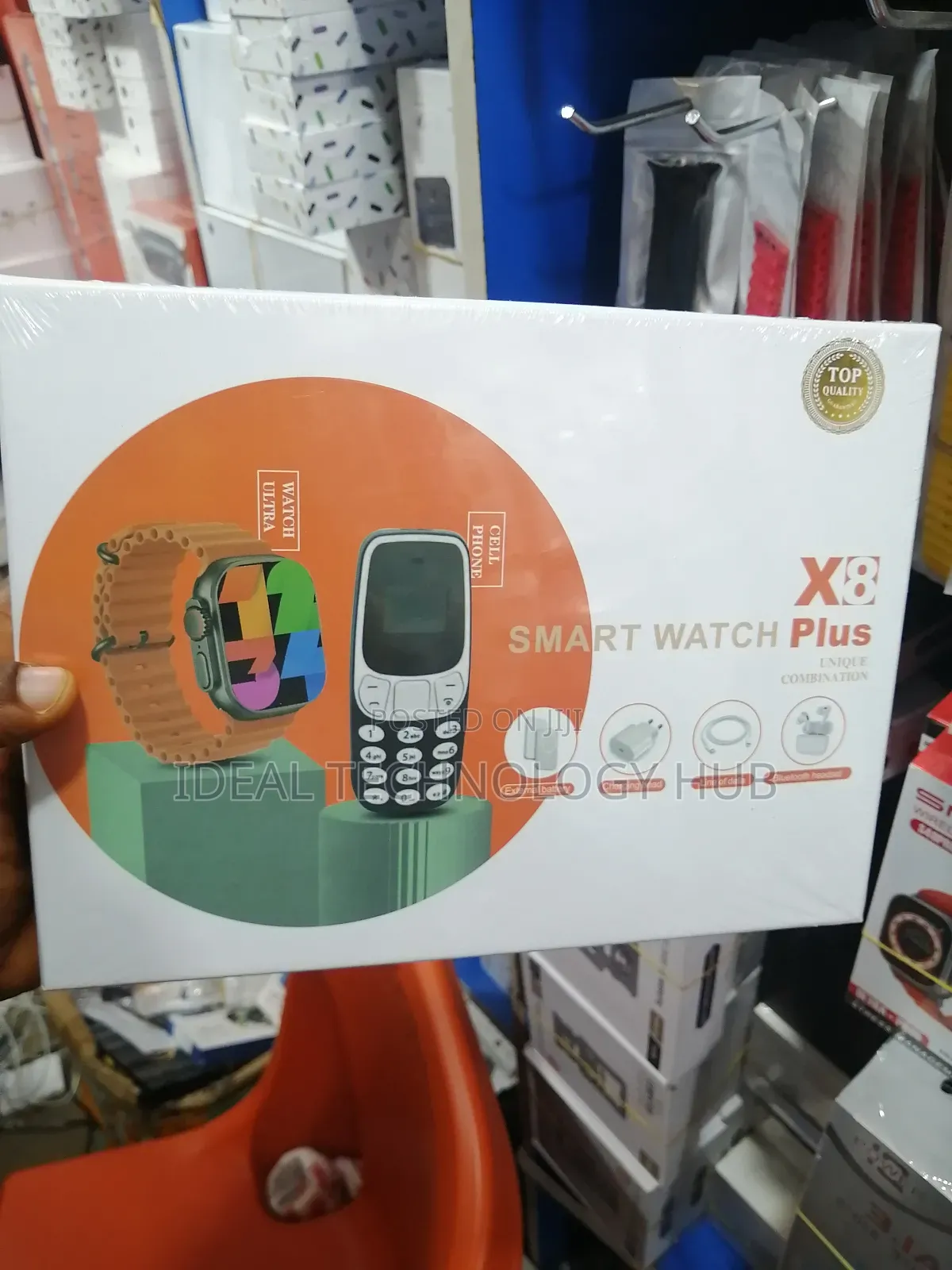 X8 Plus Smartwatch Combination With Phone