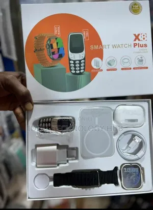 X8 Plus Smartwatch Combination With Phone