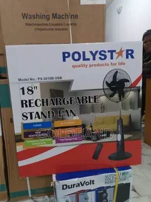 Advanced POLY STAR Rechargeable Fan (18" PV3018B)