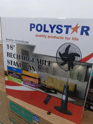 Advanced POLY STAR Rechargeable Fan (18" PV3018B)