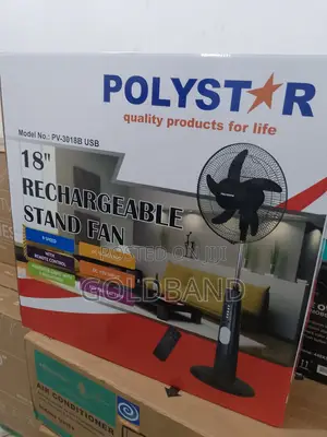 Authentic Rechargeable Fan (18" POLYSTAR PV3018B)