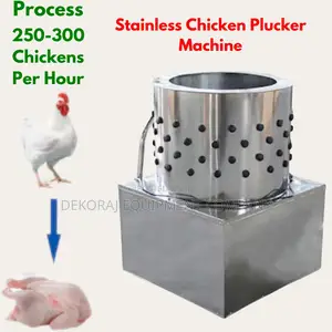Portable Chicken Defeathering Machine For Mobile Operations