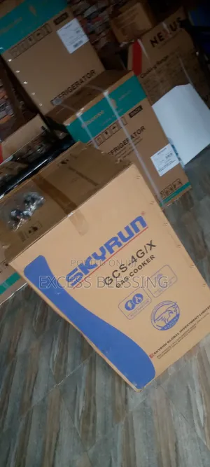 New In Skyrun 50/50 4 Burners Standing Gas Cooker-gcs-4gix