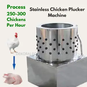 Advanced Chicken Defeathering Machine For High Productivity