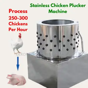 Cost-Effective 300/Hr Chicken Defeathering Machine Solution