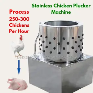 Easy Maintenance 250-300/Hour Chicken Defeathering Machine