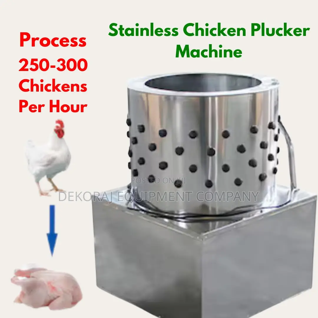 High-Performance 300 Per Hour Chicken Defeathering Machine