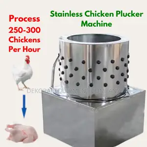 Versatile 300/Hr Chicken Defeathering Machine For Poultries