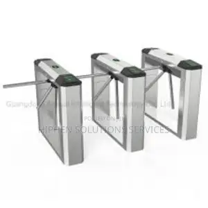 Automatic Fence Tripod Turnstile Rotating Fingerprint Access
