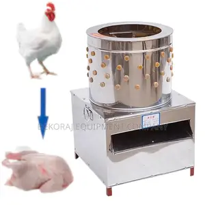 Efficient and Reliable 300/Hour Chicken Defeathering Machine