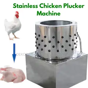Affordable and Durable 300/Hr Chicken Defeathering Machine