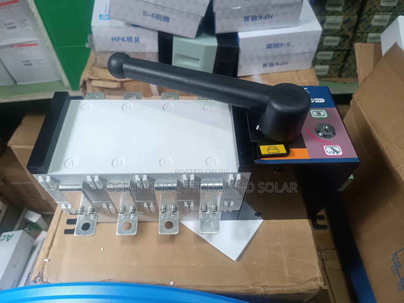 250a Automatic Change Over Switch 3phase