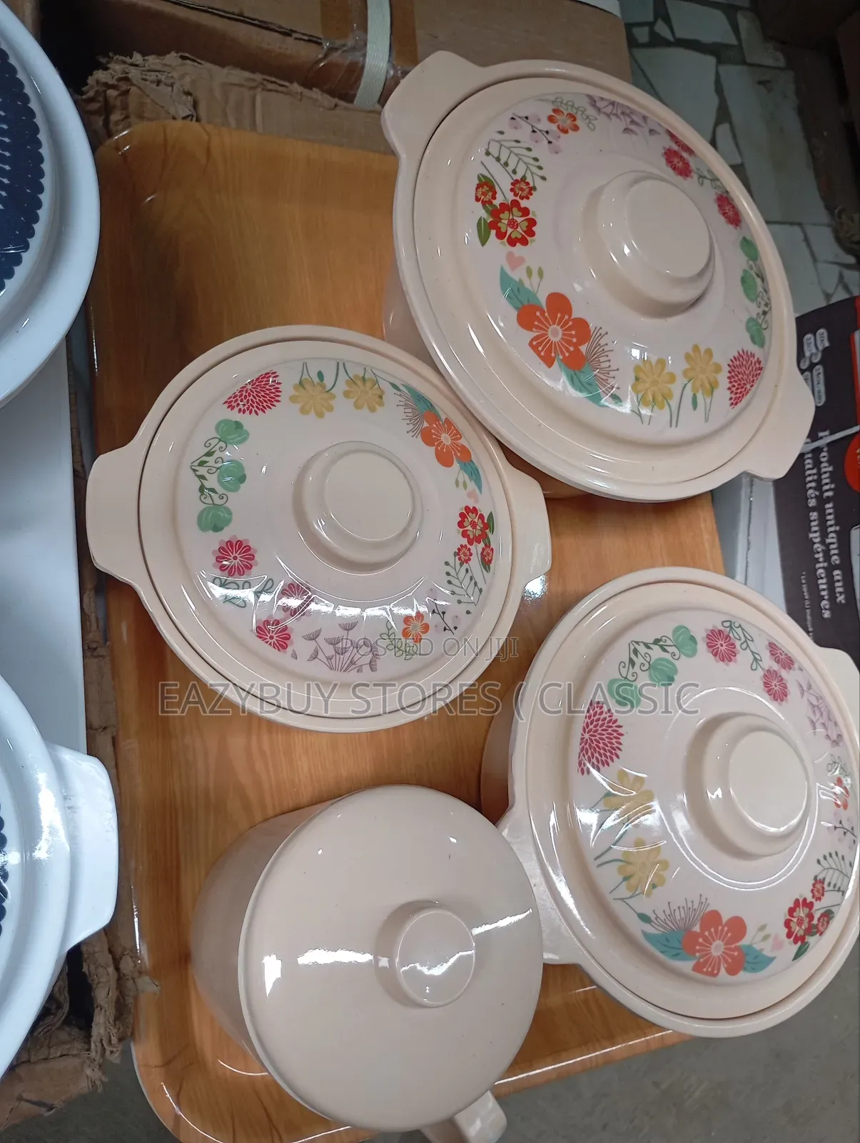 Ceramic Plates, Tray and Cup