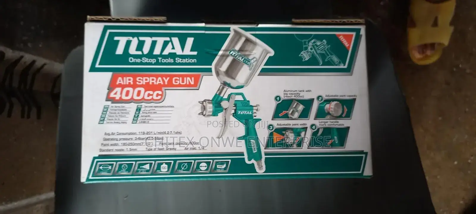 Air Spray GUN (Up Cup Iron) 400cc